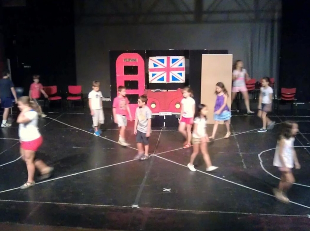  Occupying positions on the stage 